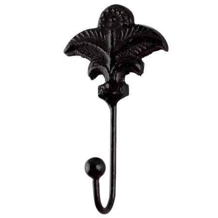 Decorative Black Iron Wall Hooks